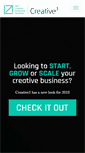 Mobile Screenshot of creative3.com.au